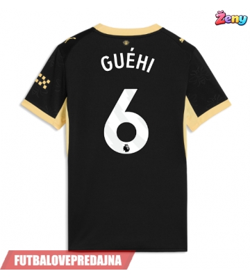 Lacne Ženy Futbalové dres Manchester City Marc Guehi #6 2026-27 Krátky Rukáv - Preč